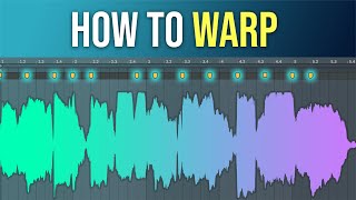 How to Warp Audio in Ableton Sync Vocals Pitching amp Time Stretching [upl. by Adnovoj]