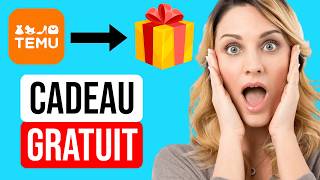 Comment Avoir des Objets GRATUITS sur TEMU  Objet Gratuit Temu 2024 [upl. by Fredek]