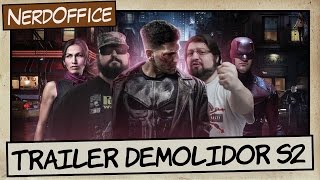 Demolidor Segunda Temporada  Trailer [upl. by Naitsabas]