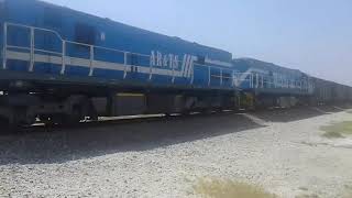 African Rail amp Traction Services  Botswana Coal Train At Botash Sowa [upl. by Schuler]