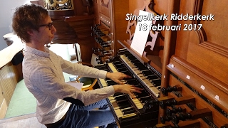 JS Bach Praeludium amp Fuga BWV 541  Singelkerk Ridderkerk [upl. by Stegman]