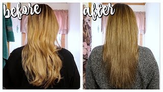 BRASSY BLONDE➡️LIGHT GOLDEN BROWN AT HOME [upl. by Ynnam]