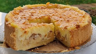 Hast du Äpfel dann mach diesen Kuchen Schneller Apfel Pudding Kuchen apfelkuchen cake rezept [upl. by Felita]