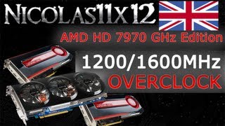 AMD HD 7970 GHz Edition 12001600MHz Overclock Review [upl. by Akili]