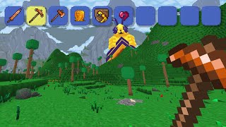 Minecrafts Terraria Mod is like 3D Terraria [upl. by Ebert]