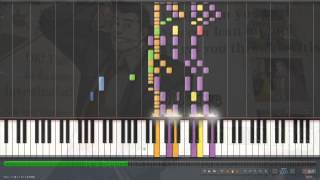 Ace Attorney Investigations Miles Edgeworth Cornered Theme Piano Tutorial [upl. by Male848]