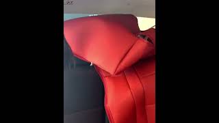 HKZ Honda Crv Custom Fit Seat Cover Installationhonda crv car [upl. by Nan]