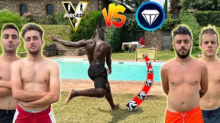 Porta a Porta Challenge in Villa Elites Pirlasv vs Elites 🤯⚽️ [upl. by Meerek]