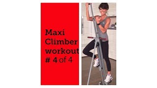 Maxi Climber Rosalie Brown 20 Minute Workout 4 of 4 [upl. by Etnaud]