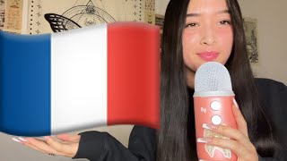 asmr in french🥖🇫🇷 [upl. by Iarahs]