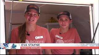 Stillwater sisters convert camper into Roxys Waffles food truck [upl. by Ttenaej260]