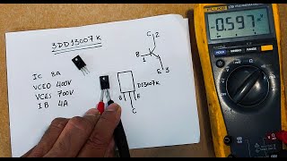 636 D13007K High Power NPN Transistor Testing [upl. by Ahsienal754]