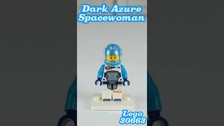 Lego Minifigures City Dark Azure Spacewoman [upl. by Ycniuqal]