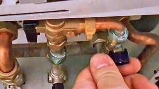 How To Repressurise A Baxi Duo Tec Combi Boiler [upl. by Brause]