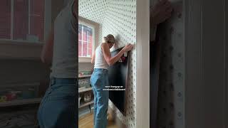 Craft room reveal I love it so much diyproject diy craftroom wallpaper crafty diy [upl. by Immanuel]