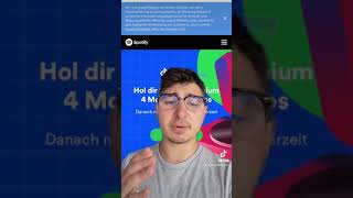 4 MONATE KOSTENLOS SPOTIFY PREMIUM DURCH TIKTOK  Bumii [upl. by Bicknell199]