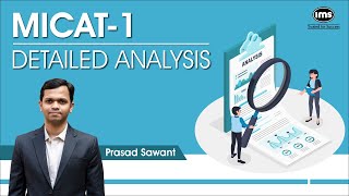 MICAT 1 2023 Analysis  Exam Pattern Difficult Level amp MICAT 2023 Expected Cutoff  Prasad Sawant [upl. by Corabelle]