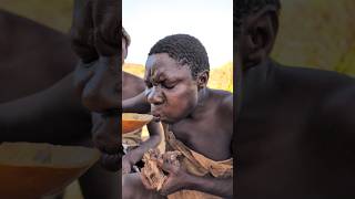 Wow what a delicious Soup Hadza Makes for todays Lunch So delicious and nutritious 😋😍‼️villagelife [upl. by Brey]