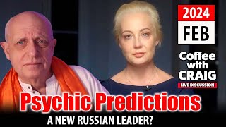 Psychic Predictions Alexi Navalny and the Rise of Yulia  LIVE Coffee with Craig ☕ [upl. by Oidacra]