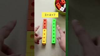 Learn Number Bonds with blocks mathematics numberbonds numbers mathteacher [upl. by Nniuq]