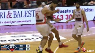 Unieuro Forlì  Tezensi Verona 92  86 d2ts  Highlights [upl. by Anoved]