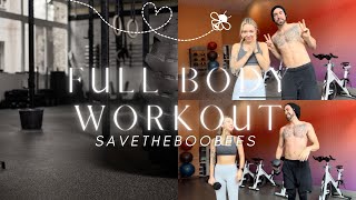 Couples Workout  Simple Full Body Routine [upl. by Edette907]