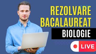 🔴LIVE Rezolvare Examen Bacalaureat Biologie Anatomie 2024 [upl. by Dorothea]