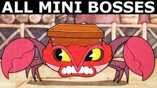 Cuphead  All Mini Bosses [upl. by Dimmick130]