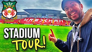 🤩 Welcome To The WREXHAM STADIUM TOUR 🏴󠁧󠁢󠁷󠁬󠁳󠁿 [upl. by Ettegirb371]