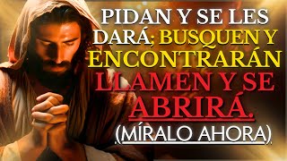 JESÚS nos enseña a CONECTARNOS con DIOS mediante la ORACIÓN  VERSÍCULOS DE LA BIBLIA [upl. by Karlene]