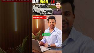 New Maruti Dzire Facelift LXI BASE MODEL Explained  Rs 679 Lakhs  2024 Dzire Base Model shorts [upl. by Noell889]