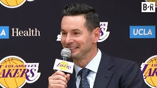 JJ Redick Introduced as Lakers Head Coach  Full Press Conference [upl. by Colburn]