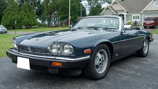 1988 Jaguar XJS Hess amp Eisenhardt Convertible Walkaround Video [upl. by Finbur]