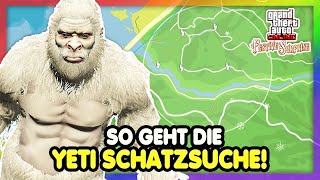 👹 YETI OUTFIT FREISCHALTEN  So FUNKTIONIERT die YETI SCHATZSUCHE in GTA ONLINE  👹 [upl. by Bridges999]