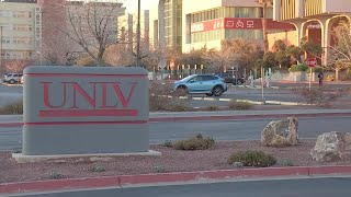 Police Victim battered at UNLV by same suspect accused of lewdness at CSN campus [upl. by Anirtek]