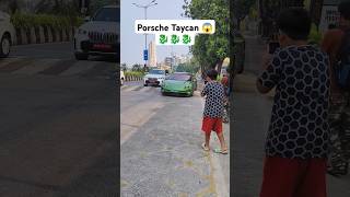 Porsche Taycan super car 😱trrndingshorts viralvideo porsche [upl. by Desirea81]