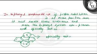 Which of the following biphenyl is optically active 1 2 3 4 [upl. by Dante]