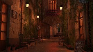 Victorian Alley Ambience  Rain on Street amp Thunder Sounds [upl. by Unhsiv]