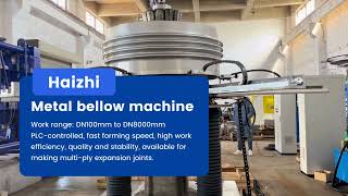 Сustomized Metal Bellows Machine lets you get a metal bellow expansion joints in minutes [upl. by Chud649]