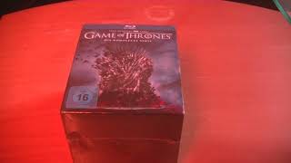 Unboxing der GAME OF THRONES Komplettbox [upl. by Cinom]