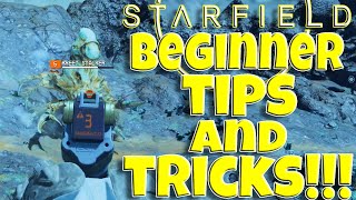 Starfield  Beginner Tips And Tricks [upl. by Colby]