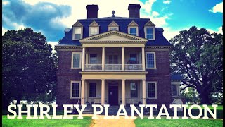 SHIRLEY PLANTATION oldest plantation in VA [upl. by Atnauqahs145]