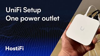 Mini UniFi Setup  One power outlet [upl. by Adnael302]