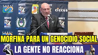 SANTIAGO CÚNEO LE PIDE REACCIÓN A LOS ARGENTINOS BIEN RAPIDOS PARA SALIR DE ESTE GENOCIDIO SOCIAL [upl. by Hannazus178]