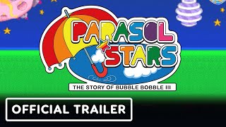 Parasol Stars The Story of Bubble Bobble 3  Official Announcement Trailer [upl. by Aseeral]