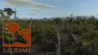 Saurian Early Access Release Date Gameplay Footage [upl. by Naitsihc]