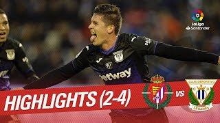 Highlights Real Valladolid vs CD Leganes 24 [upl. by Pool]