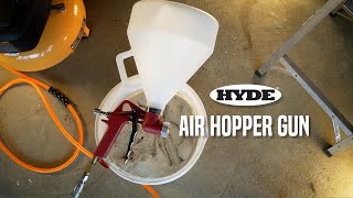 HYDE Air Texture Hopper Gun 09980 [upl. by Yrro]