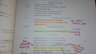 Othello Act 3 Scenes 1 and 2 [upl. by Marybella]