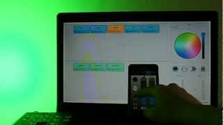 Smartboard DMX demo and tutorial Part 2 [upl. by Queen]